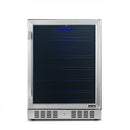 REFURB Newair 24” Built-in Mini Fridge w/ Triple-Pane Glass, 177 Cans