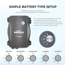 Renogy REGO 12V 60A MPPT Solar Charge Controller +5Ft Power Cable