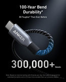 Cable USB-C a USB-C Anker Prime (240 W, trenzado con materiales reciclados)