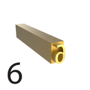 3mm Hot Stamp Type – 6