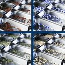 4 Head Linear Weigher - 2400 ml with Stainless Steel Stand