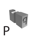 4.9mm Embossing Types  - P