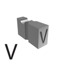 4.9mm Embossing Types  - V