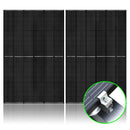 Panel Solar Monocristalino de 410 Vatios (Paquete de 2) con Soporte de Montaje para Panel Solar