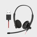 Auriculares USB LIVEY 410DU ENC, optimizados para UC