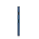 Batería externa OREI súper ultradelgada y elegante de aluminio cepillado para celulares - Tecnología Unicharge - Azul