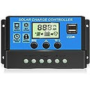 Kits de paneles solares para vehículos recreativos ACOPOWER de 100 W y 12 V, controlador de carga PWM de 20 A