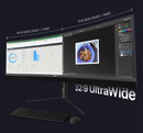 Mobile Pixels 45" 32:9 Curved Gaming Monitor