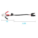 Renogy RNG-TRAYCB-ALGTR - Renogy RNG-TRAYCB-ALGTR MC4 to Alligator Clips Adaptor Tray Cable