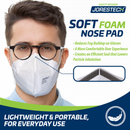 Mascarillas protectoras desechables KN95 de 5 capas – Paquete de 20