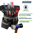 5 Pocket Tool Belt Pouch with Hammer Holder