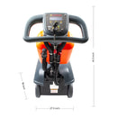 RT15 Fregadora de pisos comercial compacta de 14", 14500 pies cuadrados/h, Tanque de aguas residuales de 4 galones, Limpieza eficiente para pisos duros