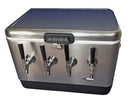 50' All SS304 Contact Four Faucet Stainless Jockey Box