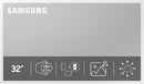 Samsung 32" EMDX Series Color E-Paper QHD Smart Signage, Ultra Thin Lightweight Frame, USB Type-C Compatibility, VXT, Embedded Battery, LH32EMDIBGBXZA