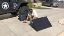 Acopower Foldable kits Framed All black 100W