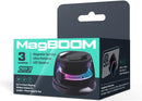 Sway - Altavoz Bluetooth magnético con luz LED Magboom (paquete de 4) - Negro