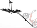 Portabicicletas plegable Young Electric MATE R para remolque | Receptor de 2'', capacidad de 200 lb