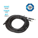Renogy TRAYCB-8FT-8 8AWG Wire Copper Tray Cable