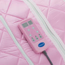 Durasage Health - Large Portable Low EMF Negative Ion Indoor Sauna with Chair and Heated Footpad Included - Light Pink