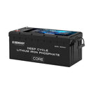 Batería de litio de ciclo profundo Renogy de 12 V y 300 Ah con función de autocalentamiento