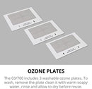 New Comfort Commercial Air Purifier Cleaner Ozone Generator with UV and 3 Year Warranty by Prolux
