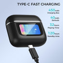Sungale Wireless Earbuds with LCD Full-color Touch Screen