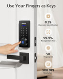 Cerradura de puerta inteligente con Bluetooth Philips - DDL240X-1HB