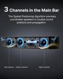 Barra de sonido Ultimea Poseidon D80 Boom 7.1