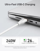 Cable USB-C a USB-C Anker 643 (Flow, silicona)