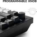 Keychron Q1 HE Swappable RGB Backlight Nebula Switch Knob Version - Black