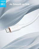 Cable USB-C a USB-C Anker 643 (Flow, silicona)
