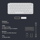 Teclado inalámbrico ultrafino Keychron B1 Pro gris espacial