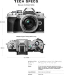 Olympus OM System E-M10 Mark IV CUERPO PLATA
