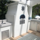Chicago Brick Oven - CBO 750 Hybrid Pizza Oven DIY Kit (Residential) | Dual-Fuel (Gas and Wood)