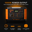 Wattbricks MP1000 Power Station (2000w Peak) 999wh