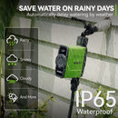 Rainpoint Temporizador WiFi de Manguera de 1 Zona con Pasarela
