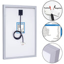 Kits solares fuera de la red Acopower de 25 W, controlador de carga de 5 A con conector SAE