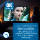 Divisor HDMI 1x4: 1 entrada, 4 salidas, UltraHD 8K, EDID (BK-104)