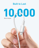 Anker 310 Cable USB C a Lightning (1,8 m, paquete de 2)