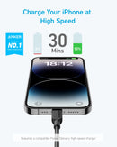 Cable USB-C a Lightning Anker 310 (1,8 m, 2 unidades)