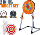 Juego de dardos Contixo Axe Throwing Bristle Target para niños