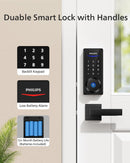 Cerradura de puerta inteligente con Bluetooth Philips - DDL240X-1HB