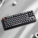 Keychron K8 Max Swappable RGB Backlight Aluminum Red Switch Keyboard - Black