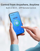 Cerradura de seguridad inteligente Philips 2 en 1 con reconocimiento de palma y timbre inalámbrico.