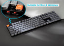 Keychron K5 Max Swappable Gateron RGB Backlight Brown Switch Keyboard
