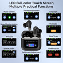 Sungale Wireless Earbuds with LCD Full-color Touch Screen