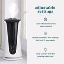 Homedics TotalComfort Deluxe Warm & Cool Mist Ultrasonic Humidifier
