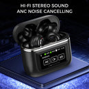 Sungale Wireless Earbuds with LCD Full-color Touch Screen