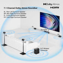 Barra de sonido Ultimea Poseidon D80 Boom 7.1