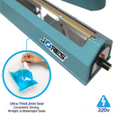 Sellador manual de bolsas por impulso de 8” – 220 V